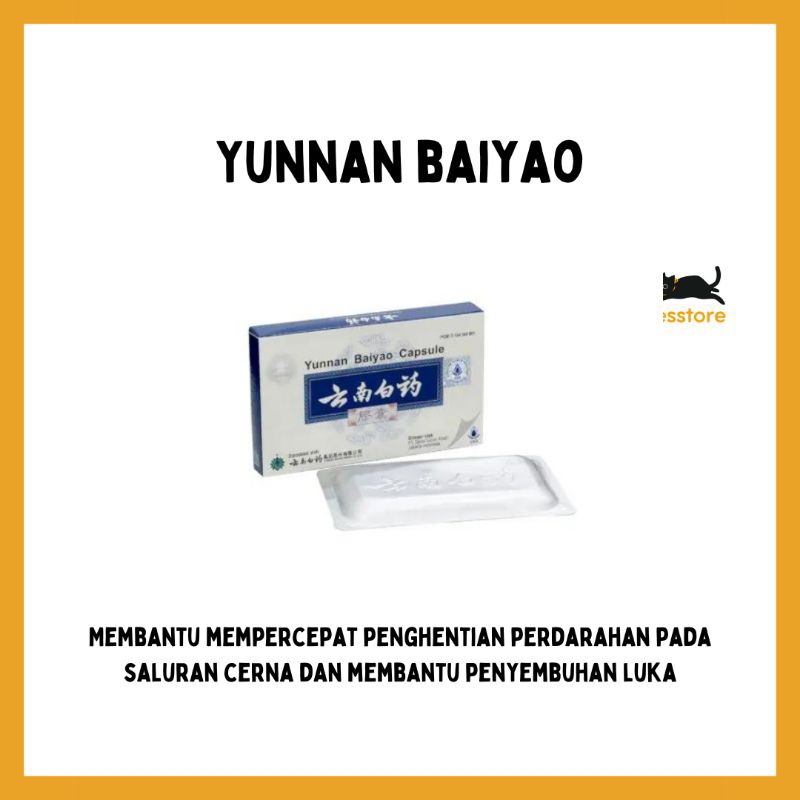 YUNNAN BAIYAO JIAONANG ORI CAPSULE