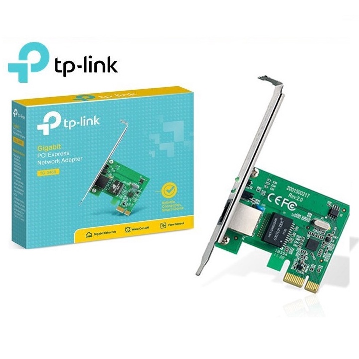 Lan Card Gigabit PCI Express Network Adaptor TPLINK TG3468 v K3E7