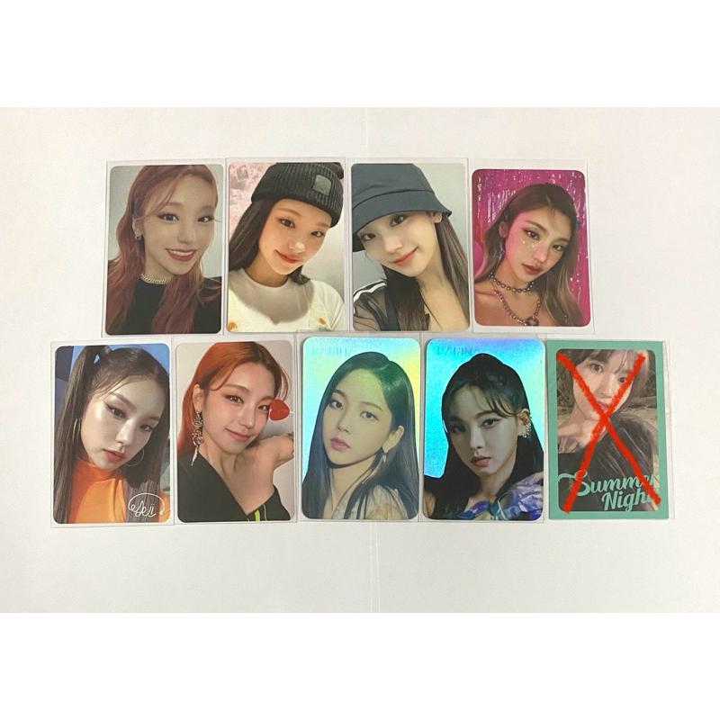 Photocard PC Yeji ITZY NBD 1st Fanclub Guess Who