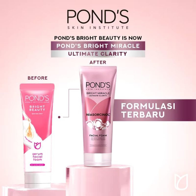 Ponds Bright Beauty facial foam