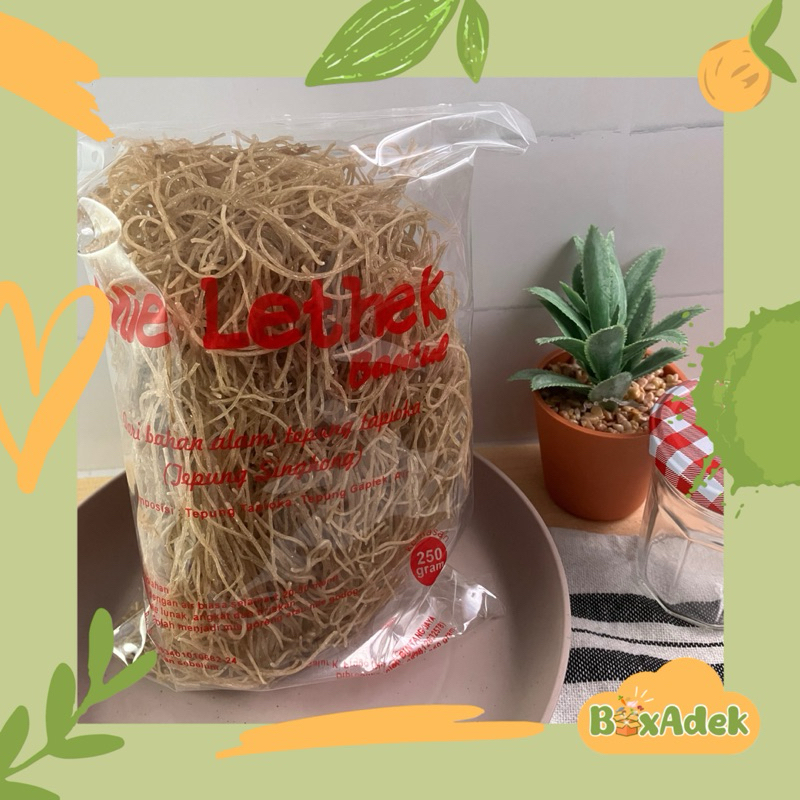 

Mie Lethek Asli Bantul Mie Gluten Free Mie Singkong