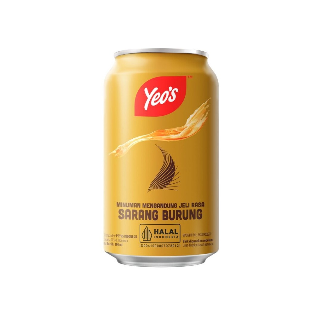 

MINUMAN YEO'S JELI SARANG BURUNG 300ML KALENG YEOS BIRD’S NEST CAN DRINK HALAL