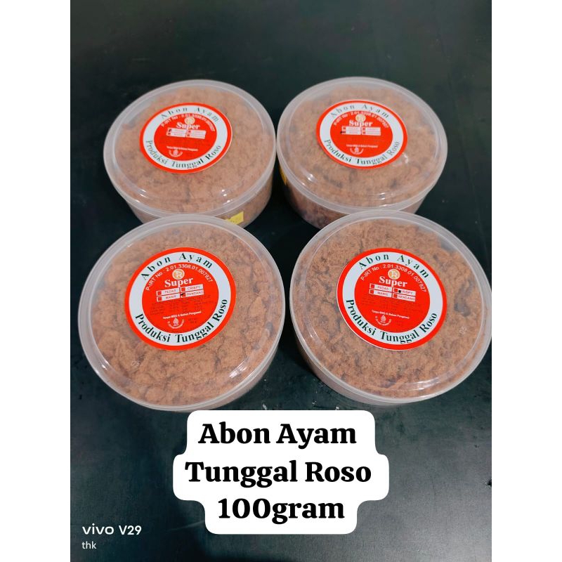 

Abon Ayam Tunggal Roso kemasan toples selusin isi 12 pcs mix rasa