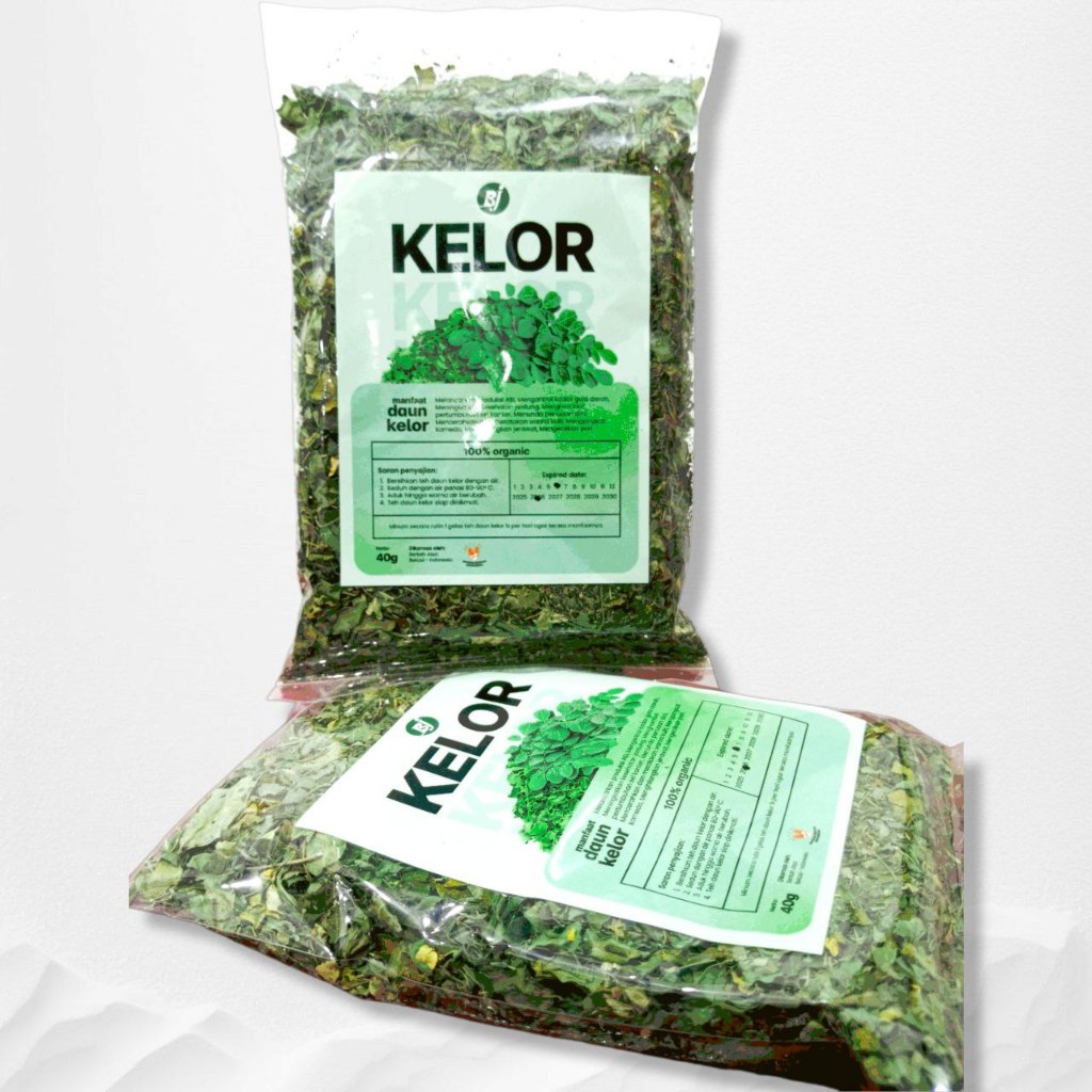 

Teh Seduh Daun Kelor Organik 100% Asli & Alami 40gr | Moringa Tea