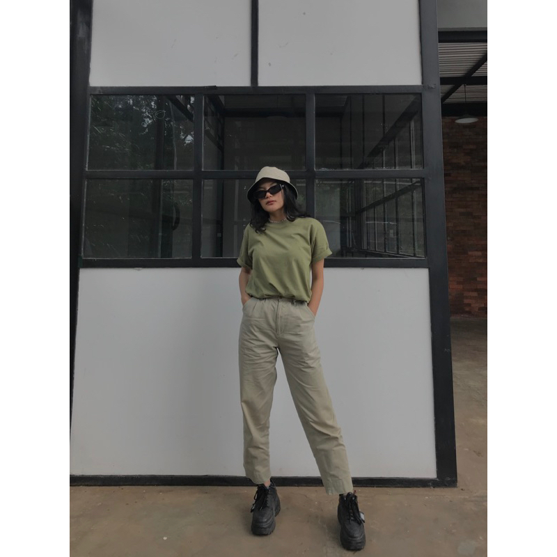 Kaos Polos katun denim