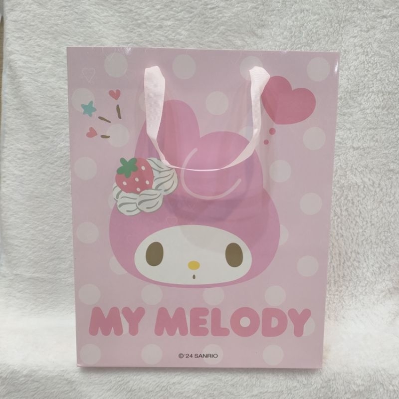 

Official BALI MINISO Paper Bag Sanrio / Paper Bag Ulang Tahun / Paper Bag Hadiah Cinnamoroll My Melody Kuromi Sanrio Holographic Gift Bag