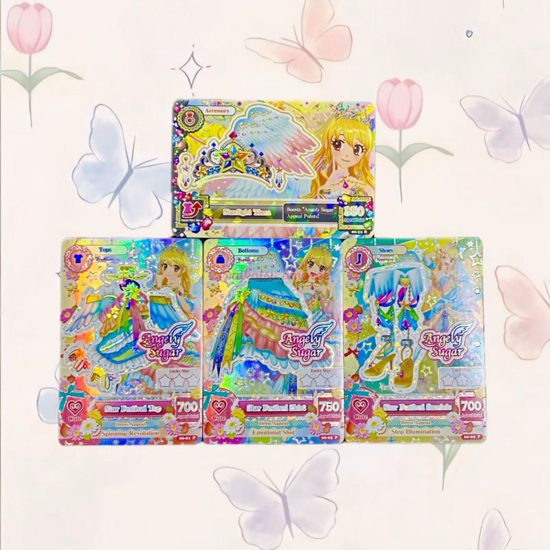 [KOLPRI] Aikatsu Premium Angely Sugar Star Festival Set + Misterious Virgo Tiara Accesory