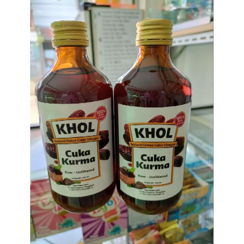 

KHOL Cuka Kurma Original Minuman Herbal 330ml