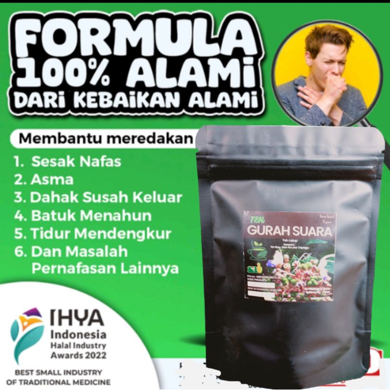 

TEH GURAH AMPUL LARUTKAN LENDIR DAHAK