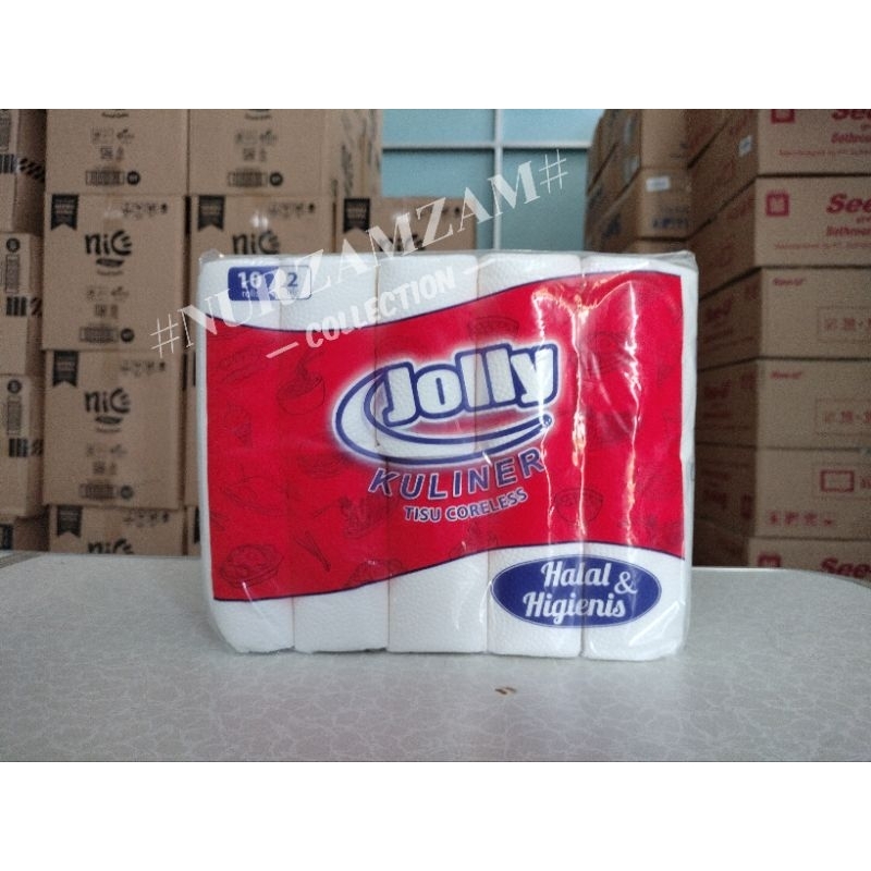 tisu jolly coreless/jolly coreless tissue/tisu kuliner jolly/tisu gulung jolly murah