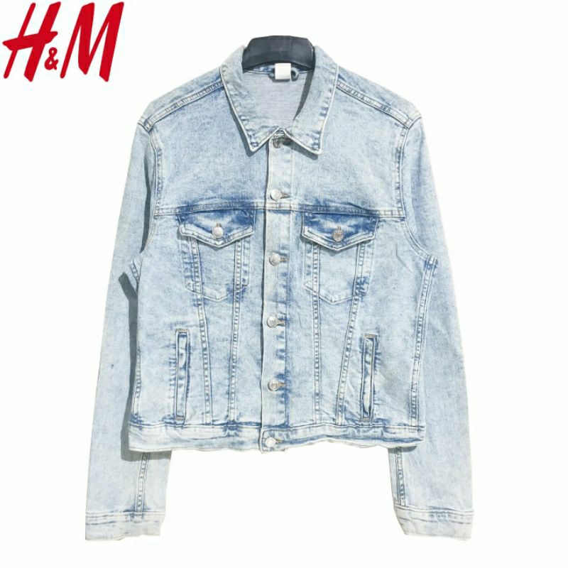 &DENIM BY H&M Trucker Denim Jacket | Jaket Jeans H&M