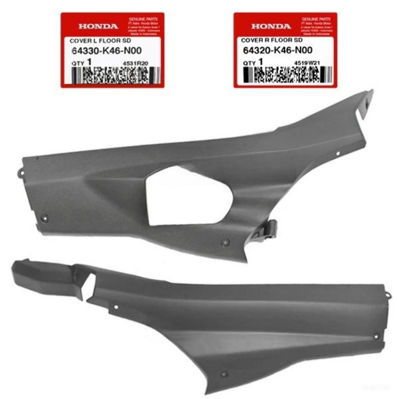64330-K46-N00 64320-K46-N00 Cover Dek Lantai Kiri Kanan Vario 110 Fi LED