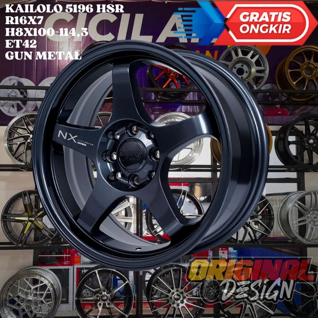 Velg Mobil GALANT , LANCER , SOLUNA , TIMOR , HSR KAILOLO RING 16 R16