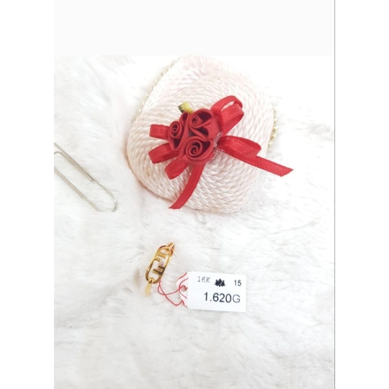 Cincin emas 70 huruf F