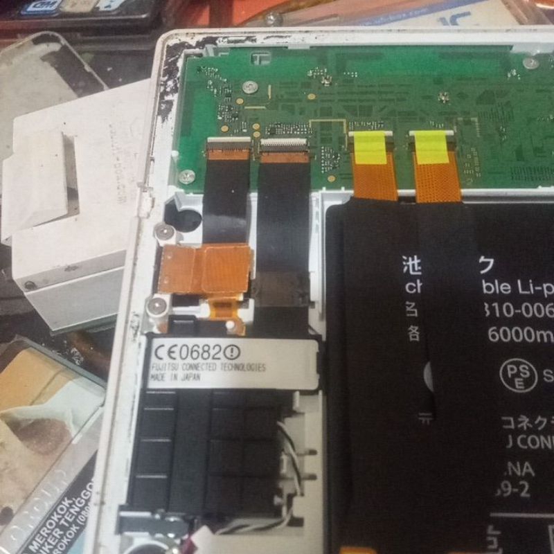 slot SIM kartu memori tab Fujitsu F04H original