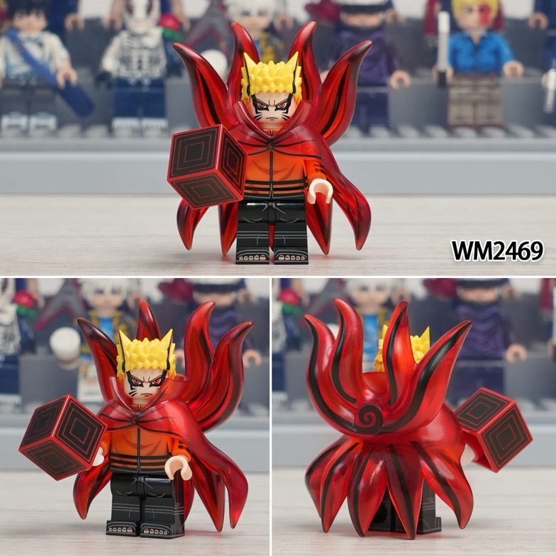 KODE O44I naruto baryon mode WM2469 action figure bricks