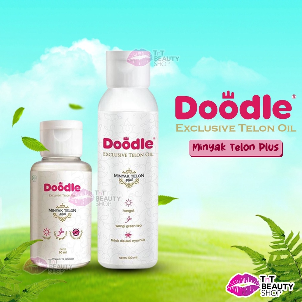 

IMPOR TERBARU Doodle Minyak Telon Plus Greentea 6ml 1ml Minyak Pijat untuk Bayi dan Anak TnT Beauty Shop