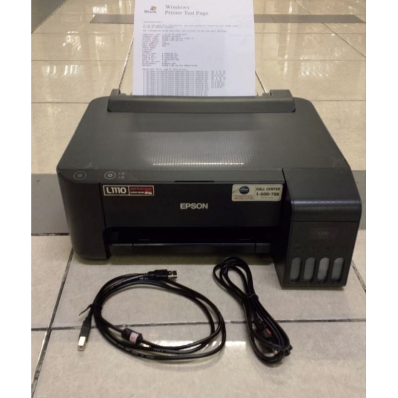 Printer Epson L1110 Second Bergaransi Siap Pakai