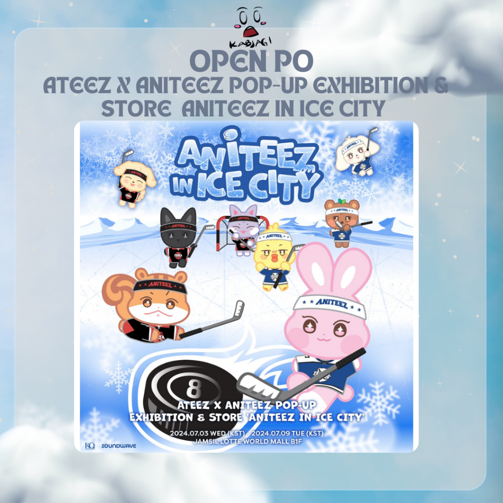 [BOOKED] ATEEZ X ANITEEZ POP-UP EXHIBITION & STORE  ANITEEZ IN ICE CITY OFFLINE MD