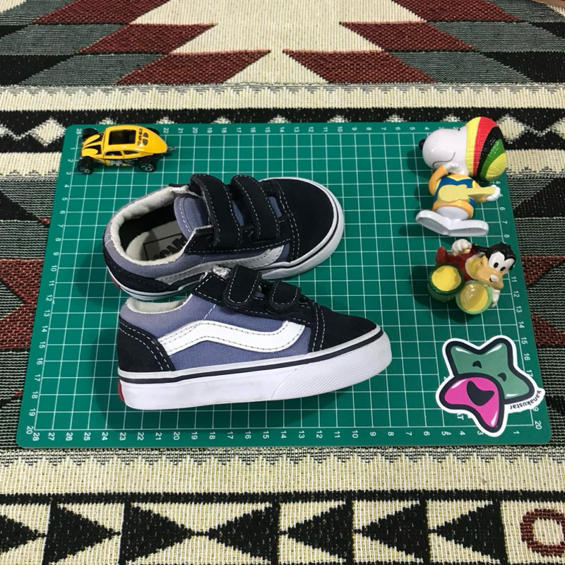 Preloved/Second Sepatu Vans Oldskool Navy Original Kids/Toddler/Anak