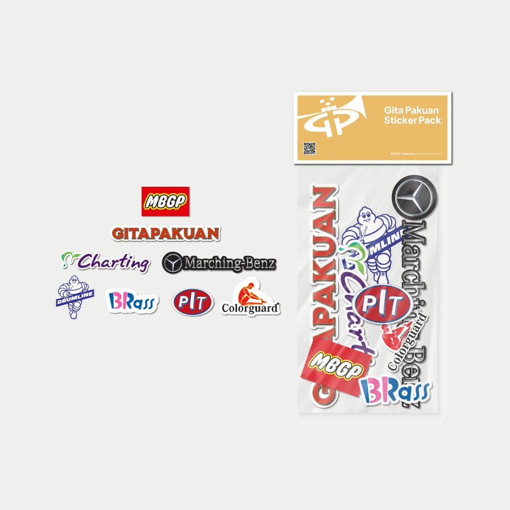 

Gita Pakuan Sticker Pack Brand Parody - Vol.2
