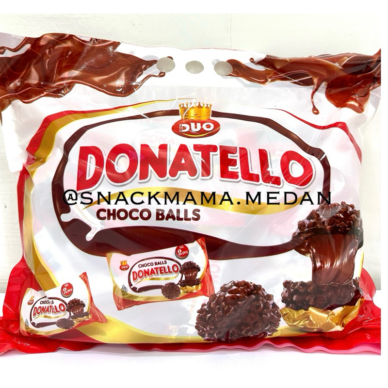 

DONATELLO BAG CRUNCHY CHOCO BALL ISI 40PCS / COKLAT BALUT OREO