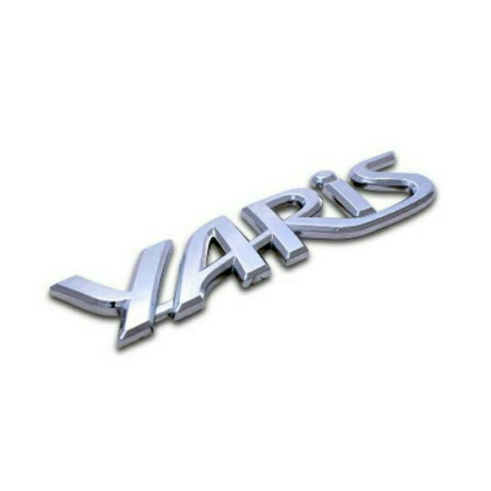 Emblem Logo Tulisan YARIS For Toyota Yaris