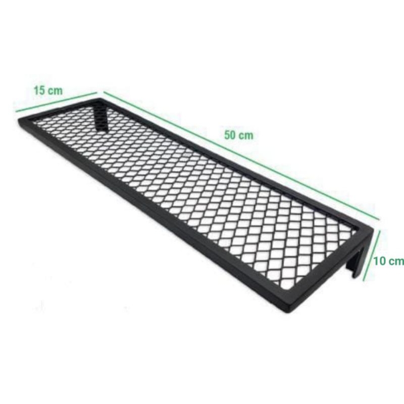 rak pot bunga besi dinding rak pot bunga besi tempel serbaguna rak ambalan dinding rak dapur