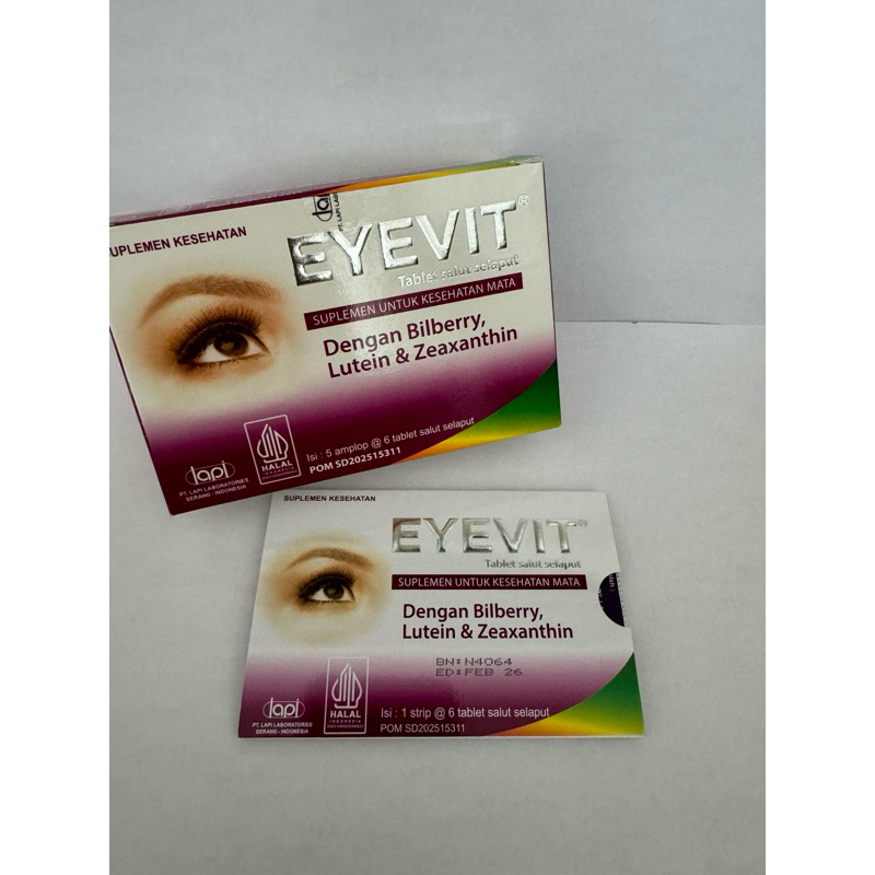 Eyevit Vitamin dan suplemen Mata