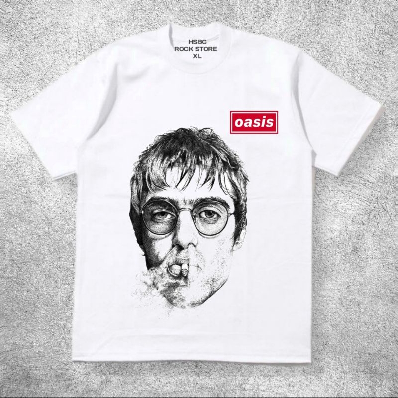 Tshirt OASIS Liam gallagher and Noel gallagher premium cotton