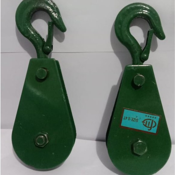 Katrol Air Sumur Timba (2") 0.3 Ton/ Kerekan Sumur Barang Rol Seling/ Katrol Kapal Barang/ Kerekan