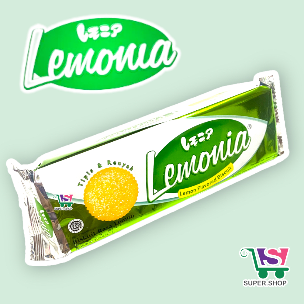 

Nissin Lemonia Cookies Lemon / Cooconut Biskuit 130 Gram