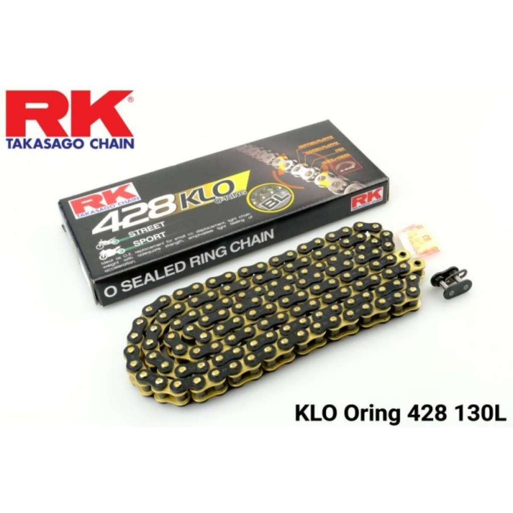 Rantai RK Takasago Chain 428 KLO O-Ring 130L