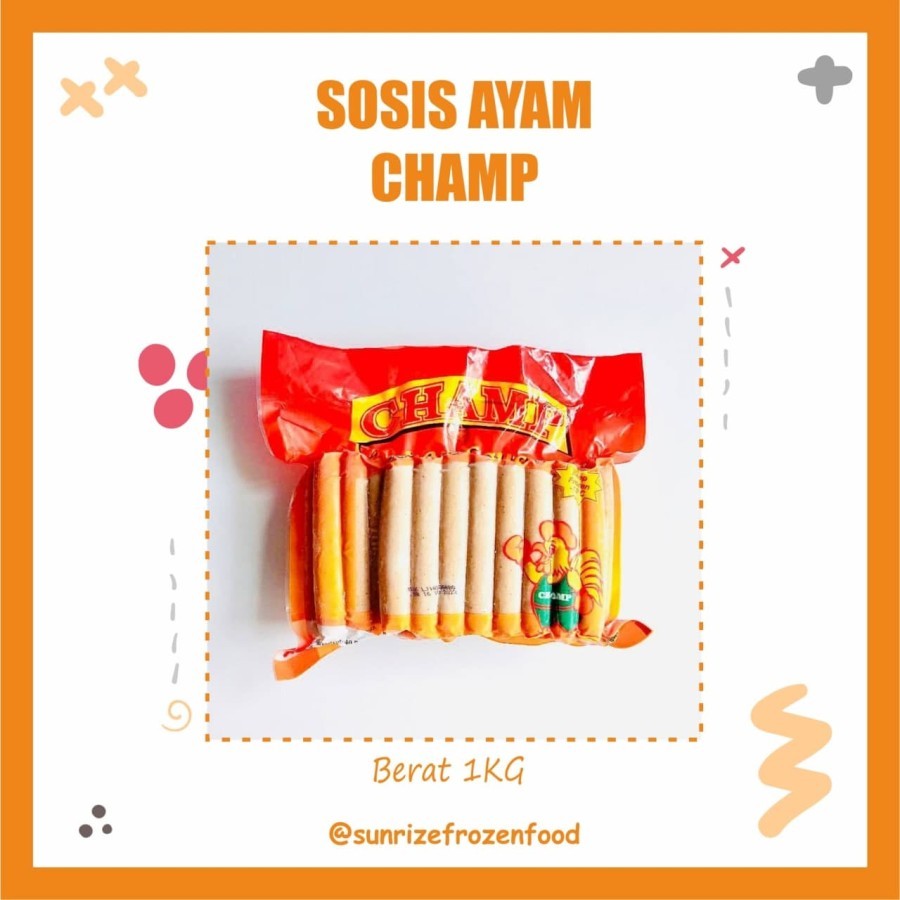 

Champ Sosis Ayam berat 1 kg