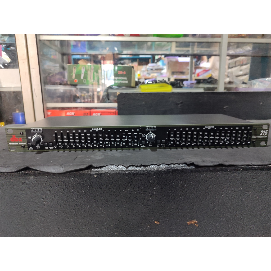 EQUALIZER DBX 215 ORIGINAL MERK DBX KUALITAS BAGUS
