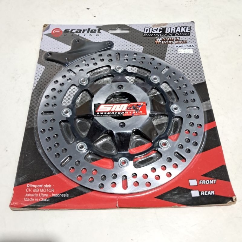 DISC PIRINGAN CAKRAM DEPAN HONDA KARISMA VARIASI SCARLET 300MM