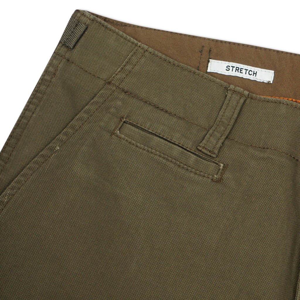 Celana Original MGEE - Celana Pendek Cargo Pria Original MGEE Rows CKPS 009 Dark Olive