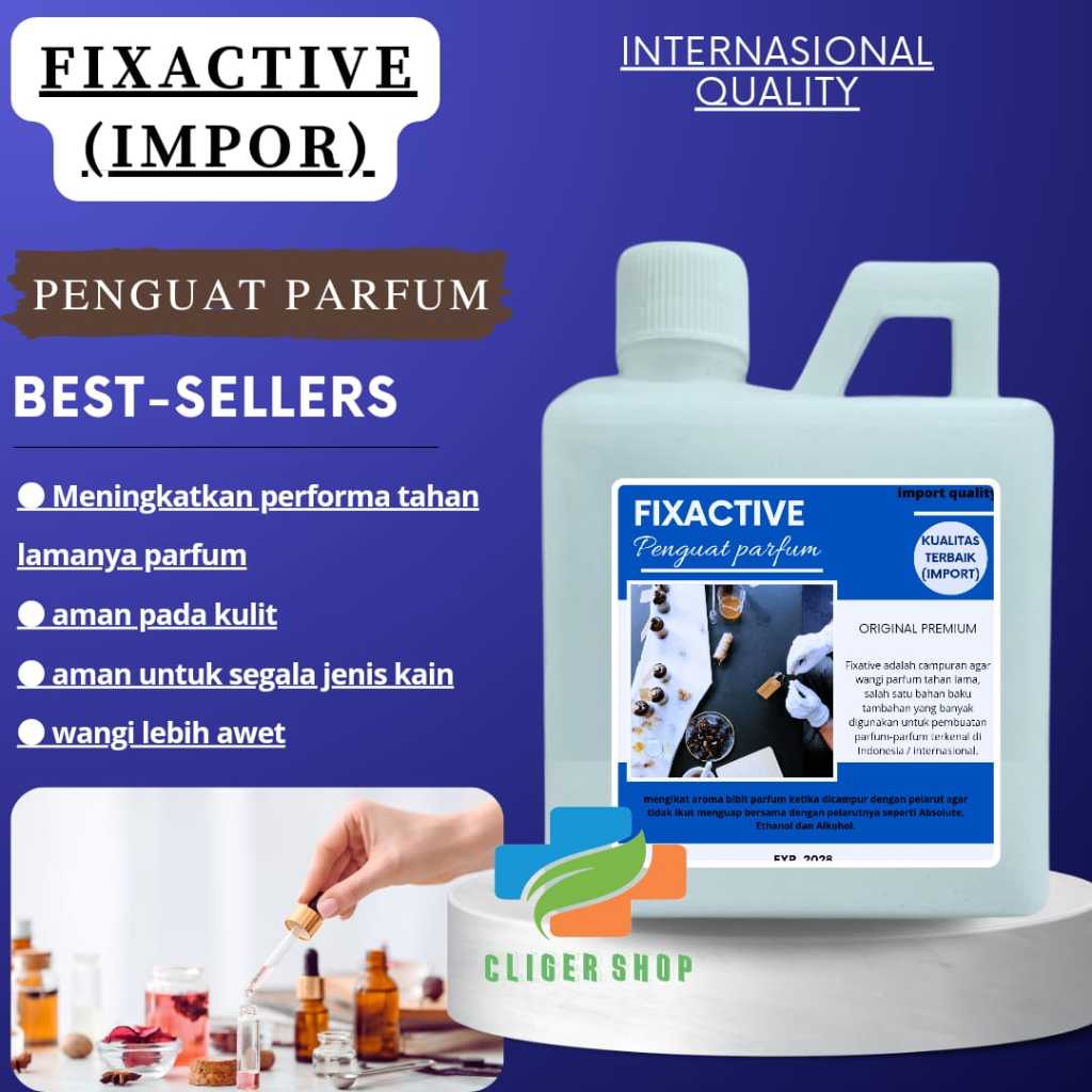 FIXACTIVE IMPORT 500ML GROSIR / PENGAWET PARFUM / PENGUAT PARFUM