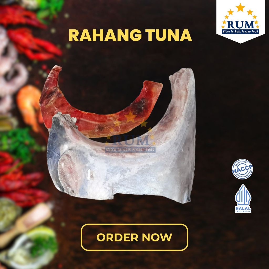 

Rumseafood/Rahang Tuna kemasan 1kg