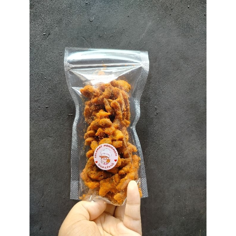 

Usus Crispy Rasa Balado Kemasan Pouch Usus Balado 50gr