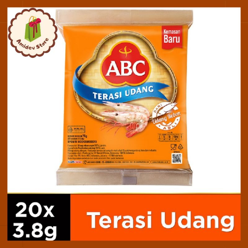 

ABC Terasi Udang 20 X 3.8 g