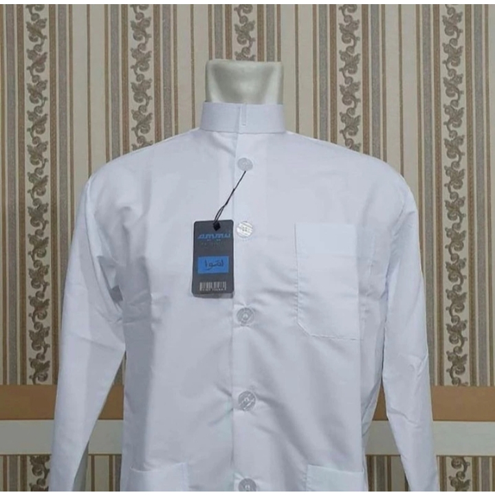 Baju Koko ammu warna putih Koko ammu