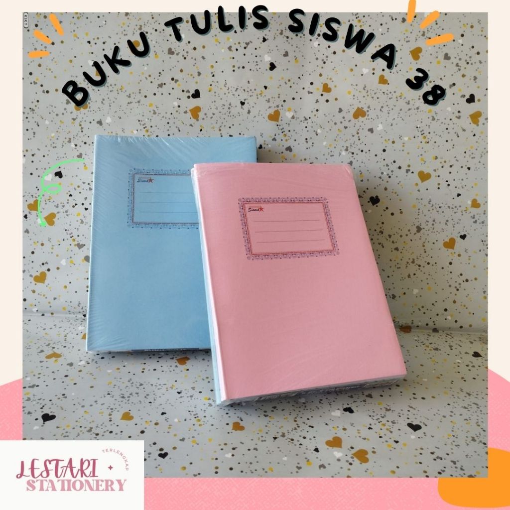 

Buku Tulis Siswa 38 | Buku Tulis | Notebook | Lestari Stationery