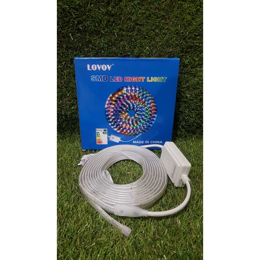 LOVOV LED STRIP RAINBOW /SMD LED HIGHT LIGHT MERAH PUTIH/LOVOV SMD LED LIGHT 7 METER