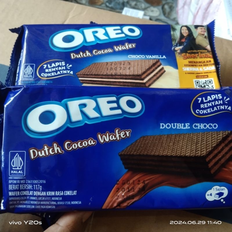 

Wafer coklat oreo