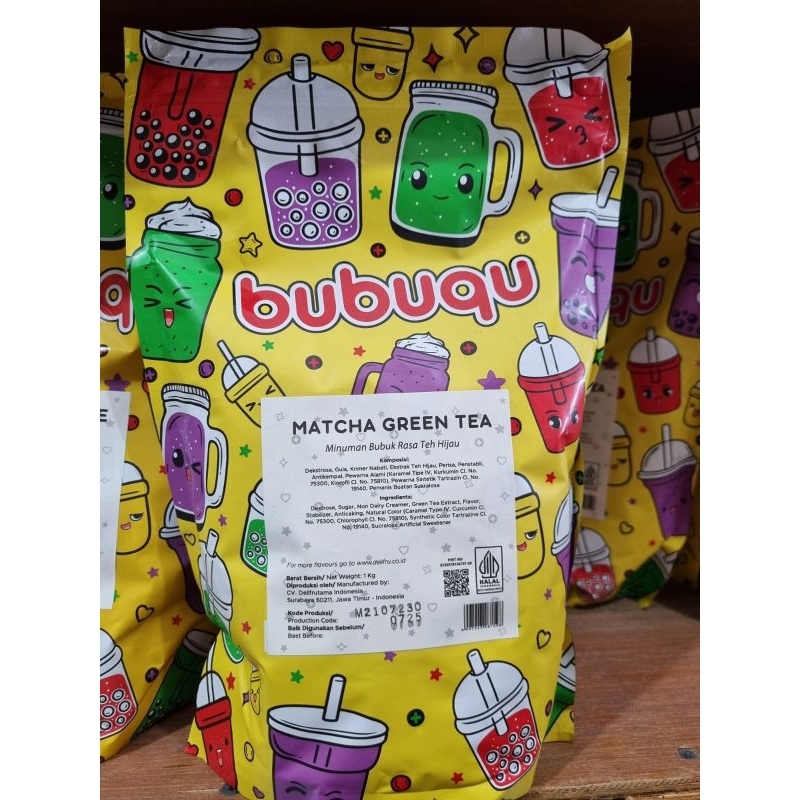 

BUBUQU RASA MATCHA GREEN TEA MINUMAN BUBUK 1KG