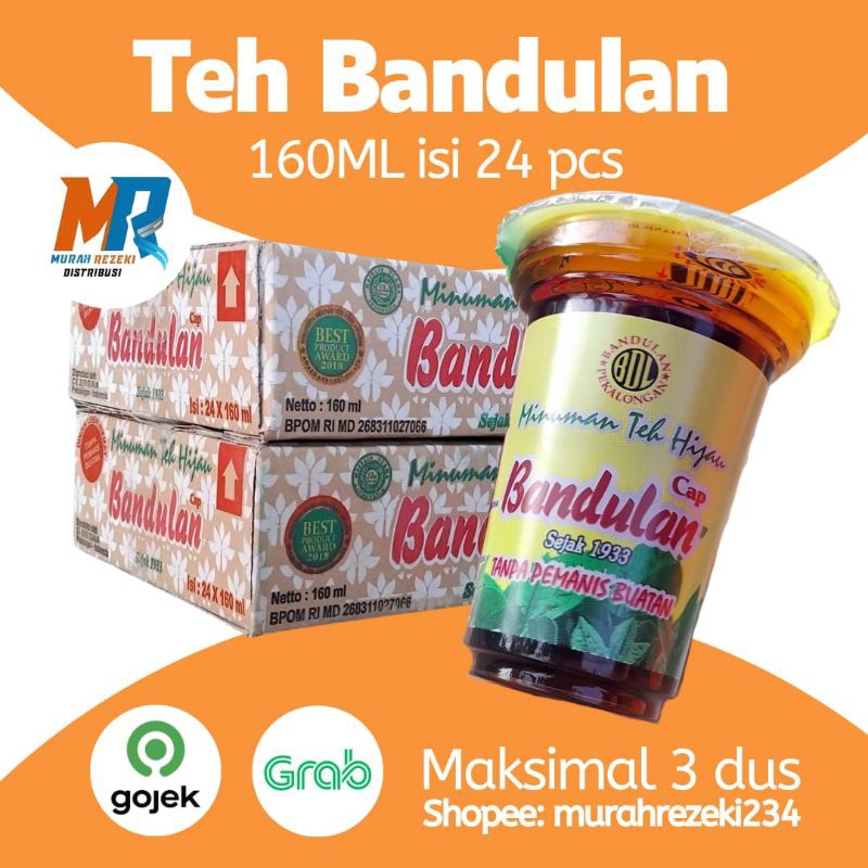 

Teh Bandulan 160ml isi 24 pcs