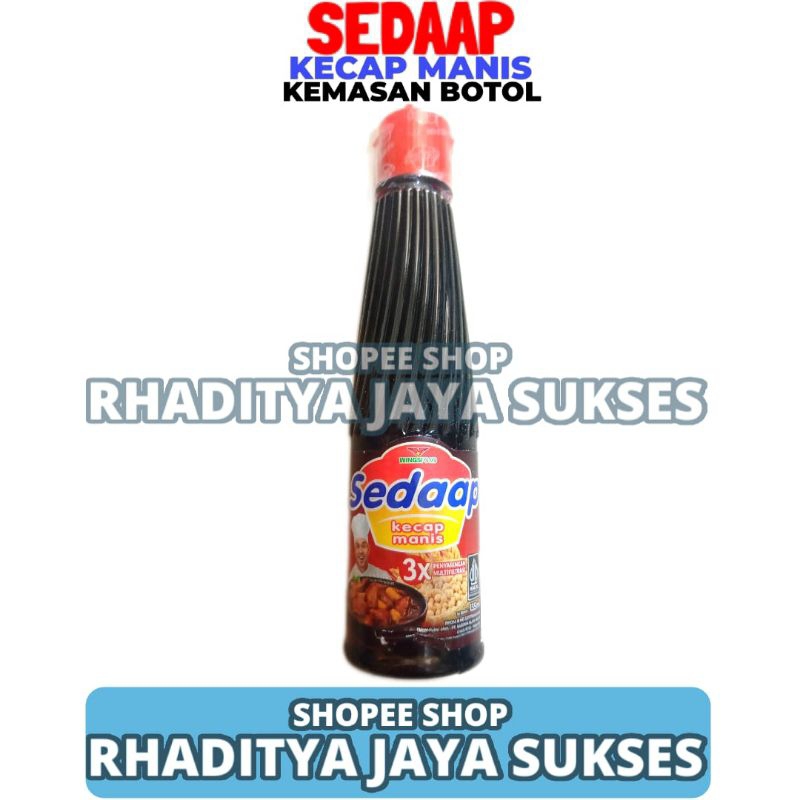 

Kecap Manis Sedaap Kemasan Botol 135ml