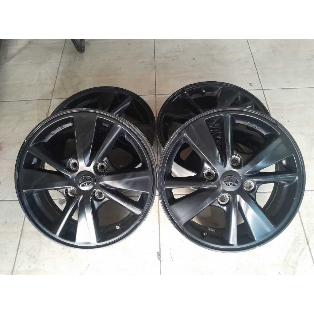 velg mobil bekas copotan veloz ring 15 pcd 4x114 velg only murah