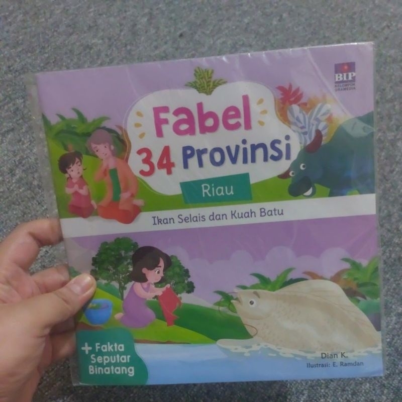 BUKU BARU FABEL 34 PROVINSI EDISI RIAU